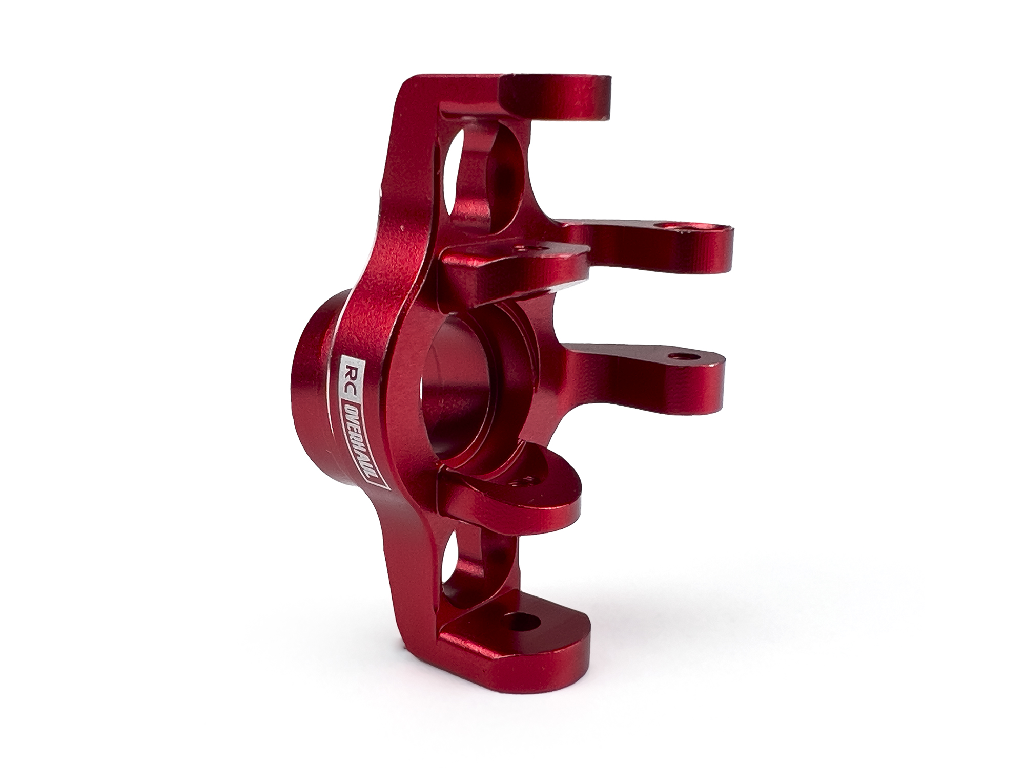 Front Hubs, Red Aluminum, 1/18 Typhon/Granite Grom-2