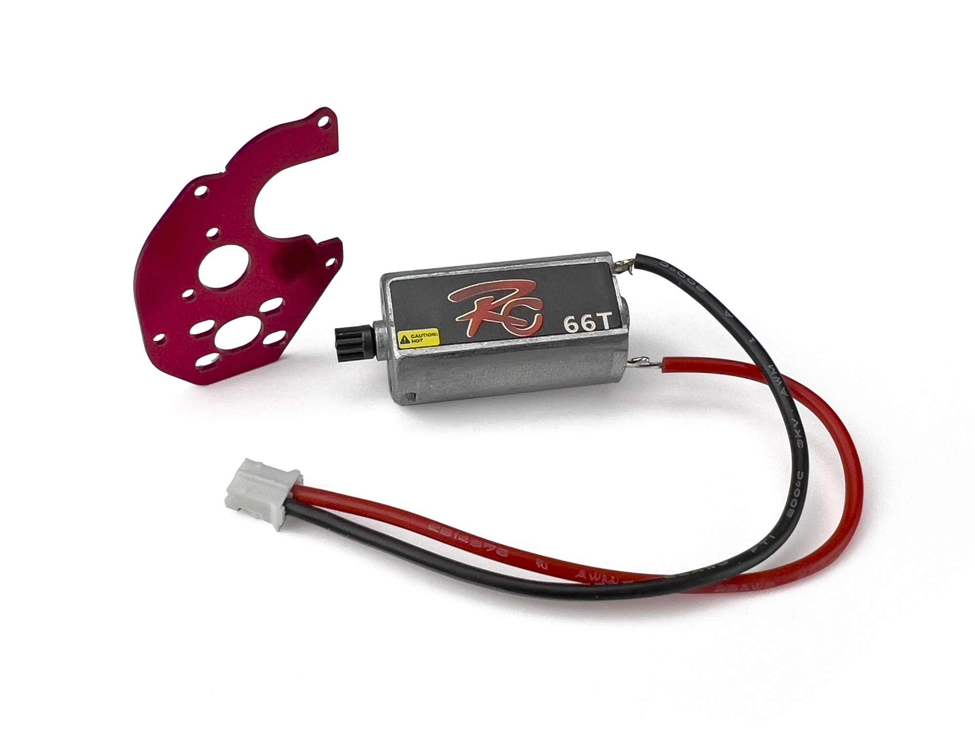 High Torque Motor w/Pinion & Motor Plate SCX24