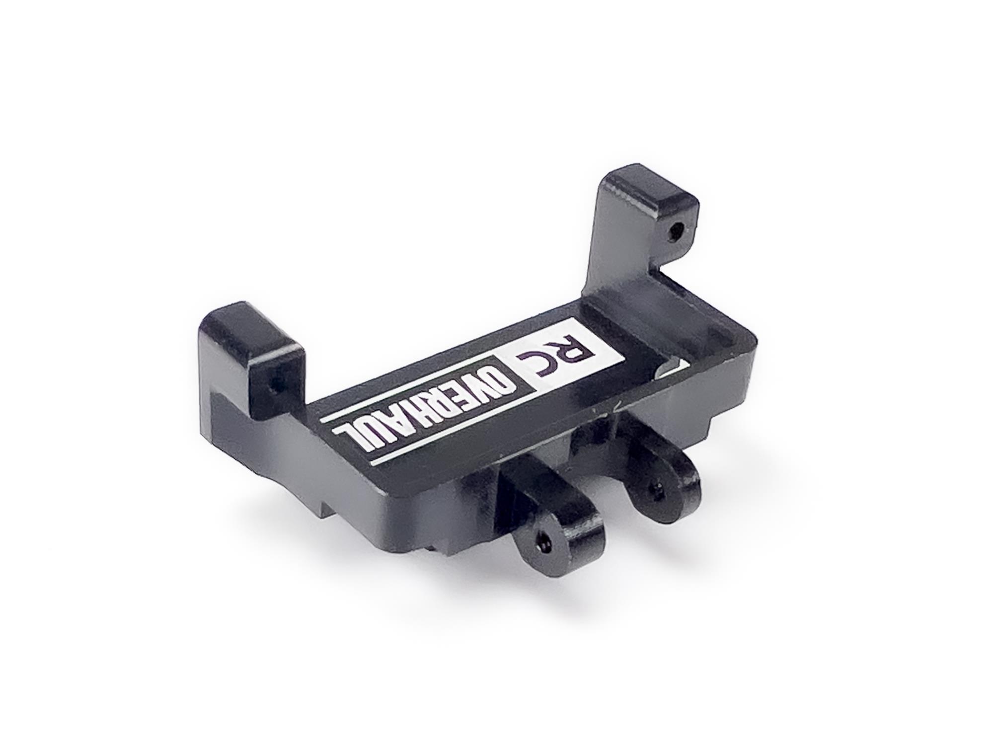 Servo Mount Black Aluminum SCX24-2
