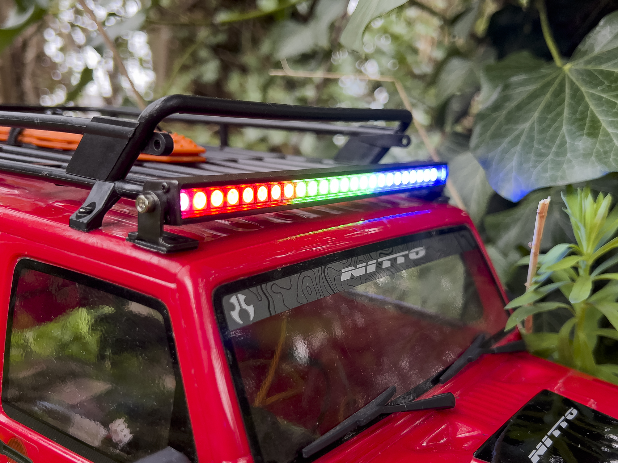 Light Bar, AUX Multi Func LED 150mm-8