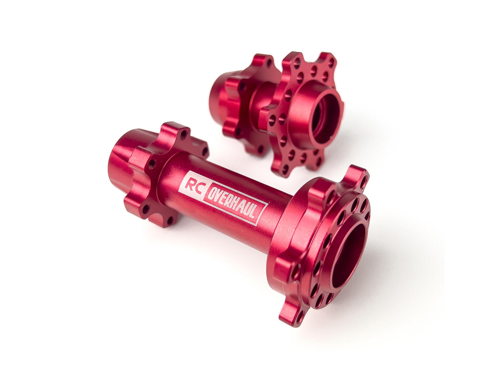 Aluminum Hub Set, Promoto, Red-2