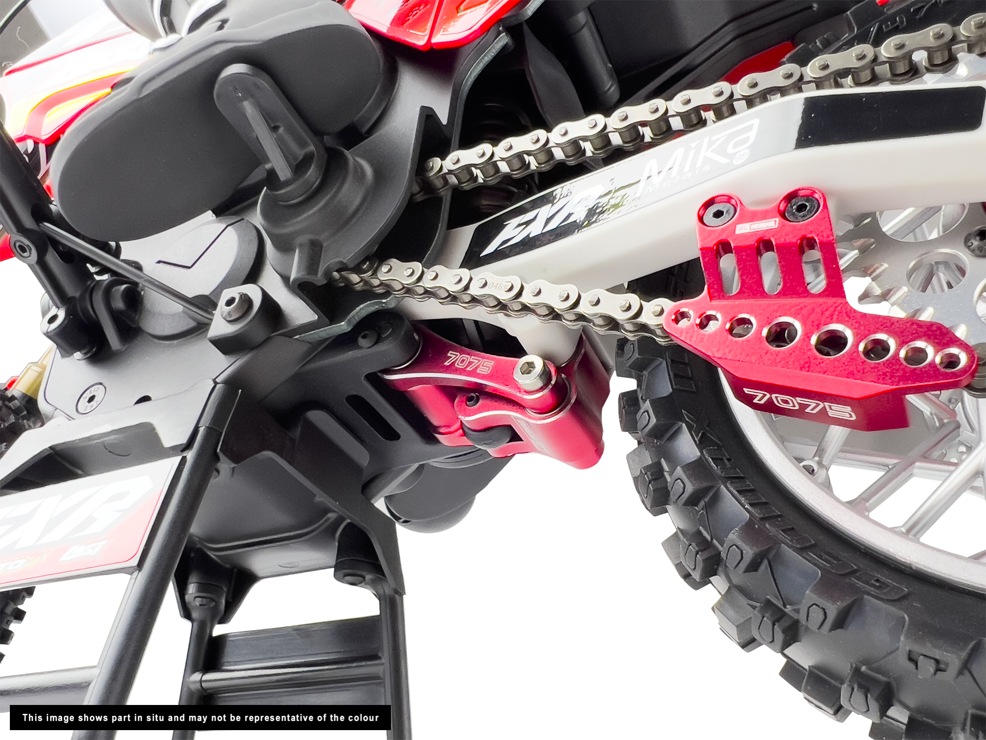 Aluminum Knuckle & Pull Rod, Promoto, Blue-5