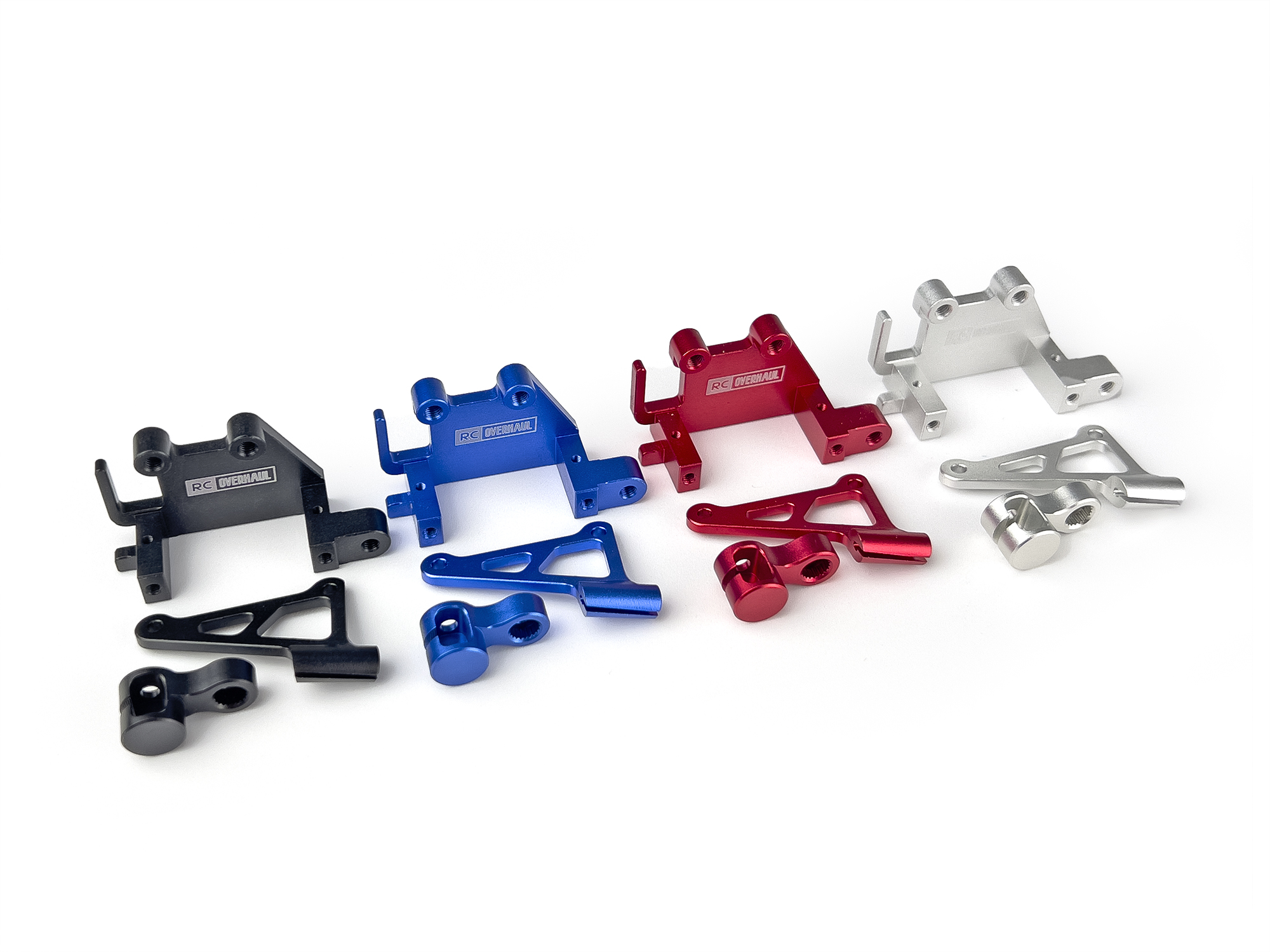 Aluminum Servo Mount Set, Promoto, Black-6