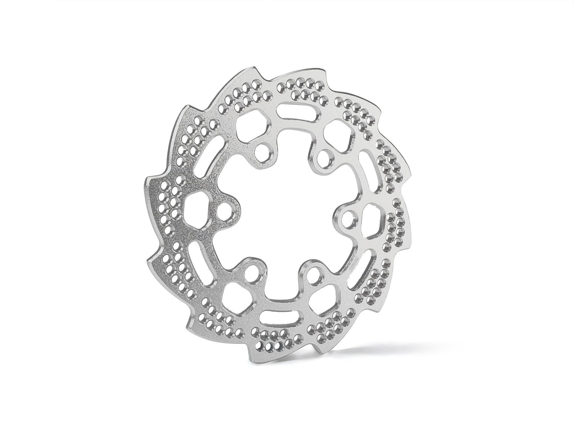 Aluminium Rear Brake Disc, Promoto, Silver-2