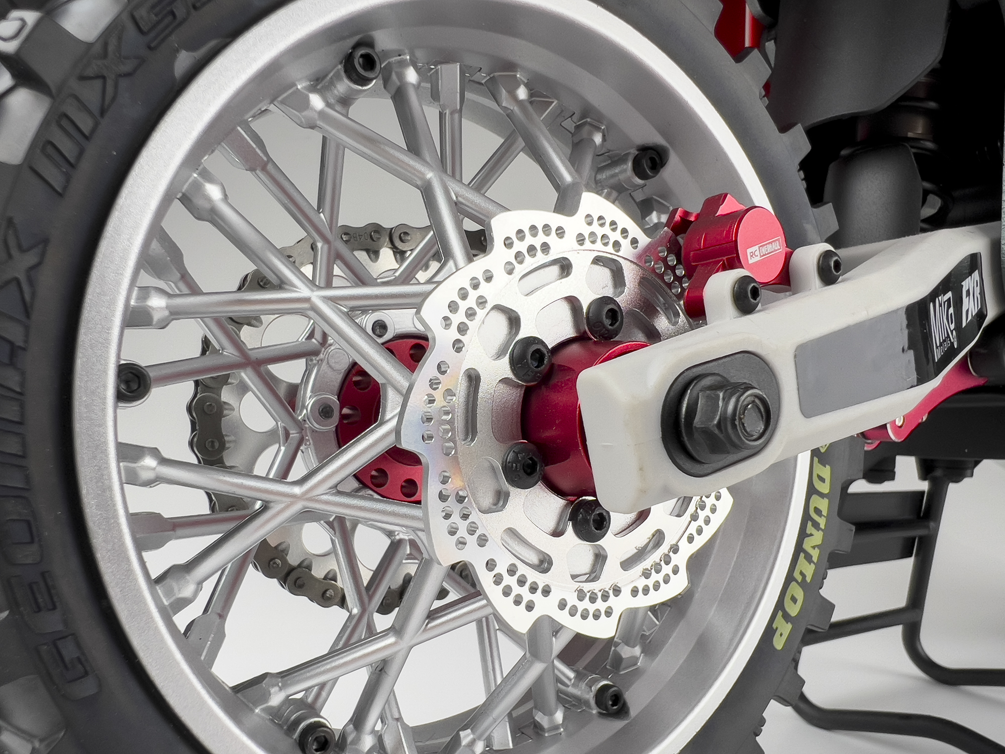 Aluminium Rear Brake Disc, Promoto, Silver-3