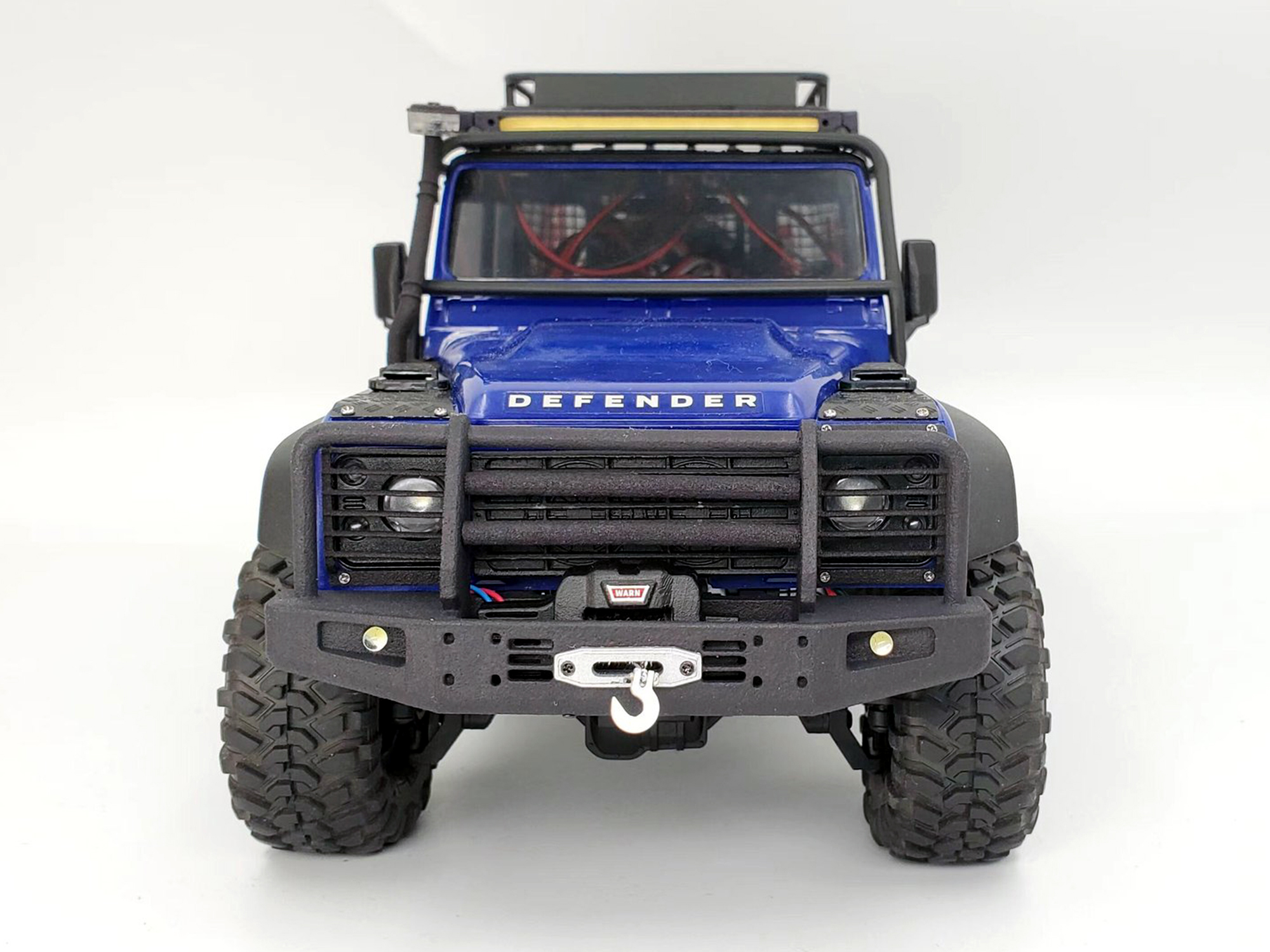 RC Overhaul Bumper w/Winch Remote TRX4M Land Rover-5