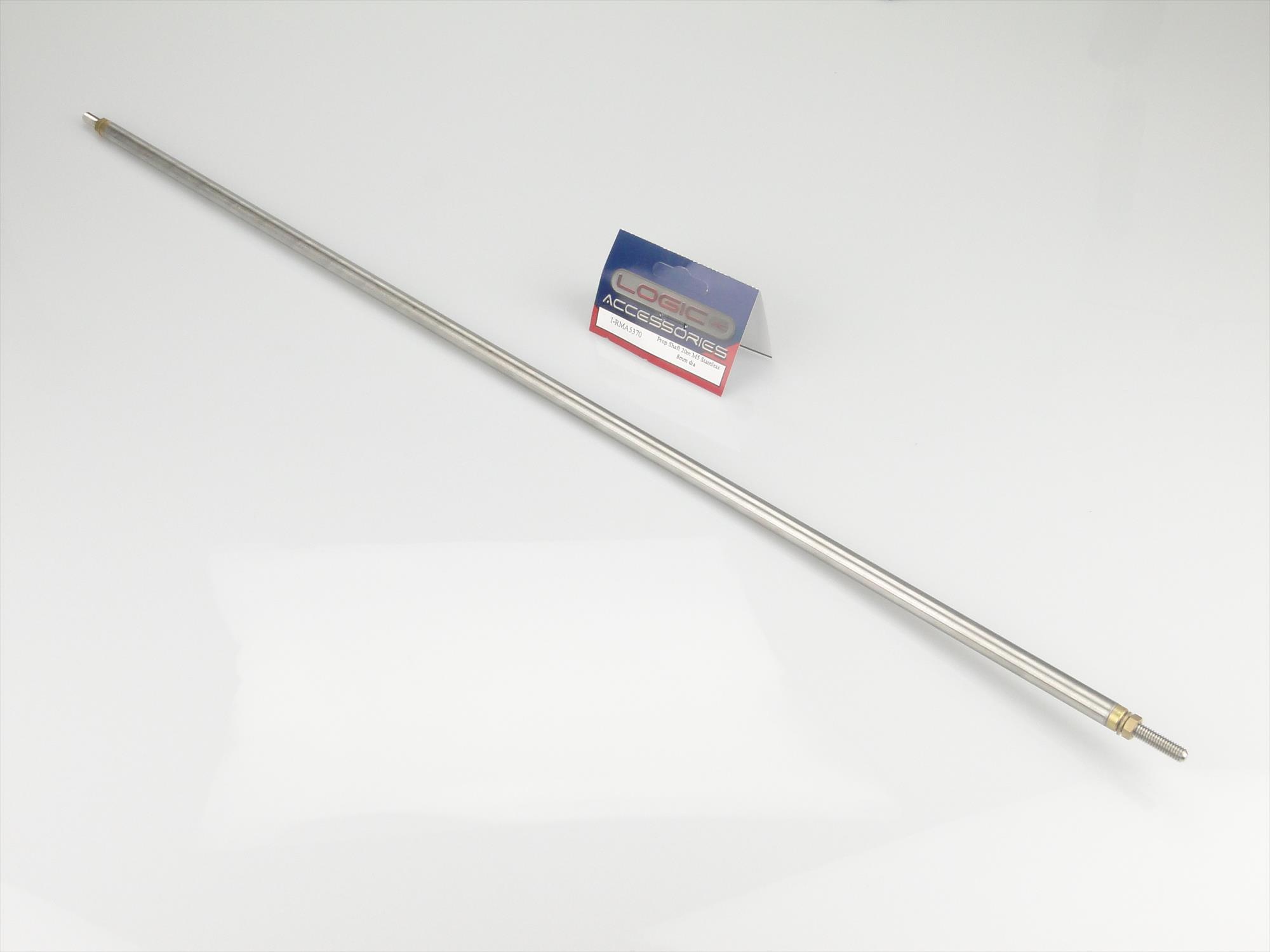 Prop Shaft 20in M5 Stainless 8mm dia-2