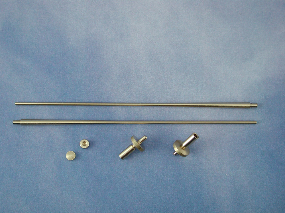 Vertical Flagstaff Complete (Brass)(Pk2)-2