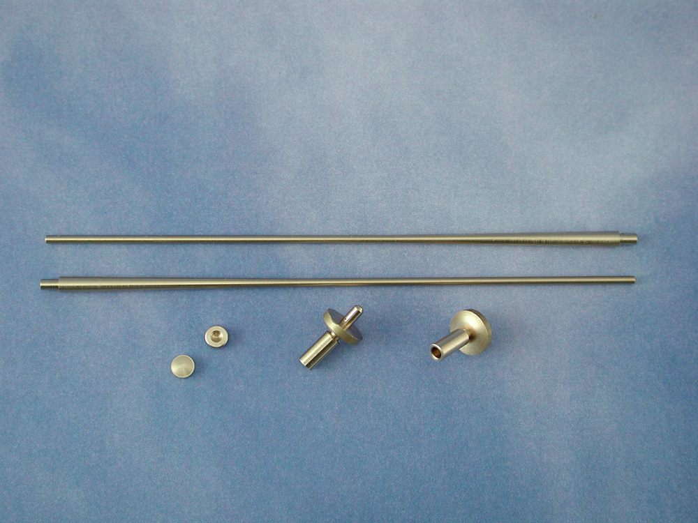 Angled Flagstaff Complete (Brass)(Pk2)-2