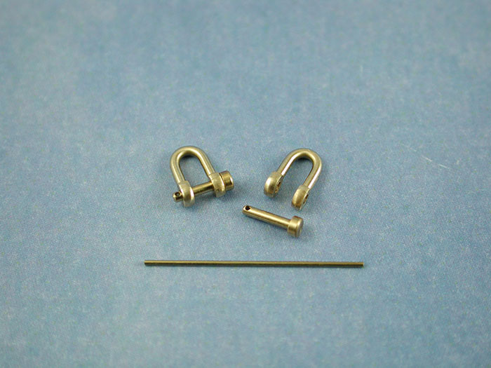 Shackle 4x7, 1mm Split Pin (pk2)