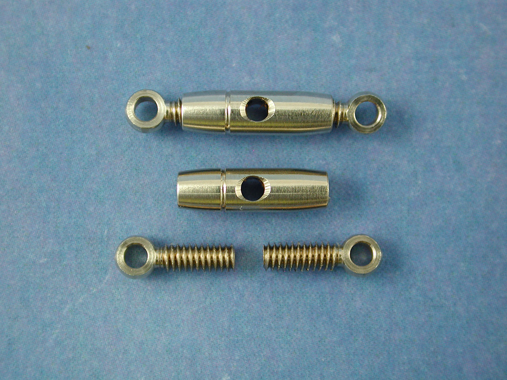Turnbuckle, 3mm Eye, 10mm Ctr