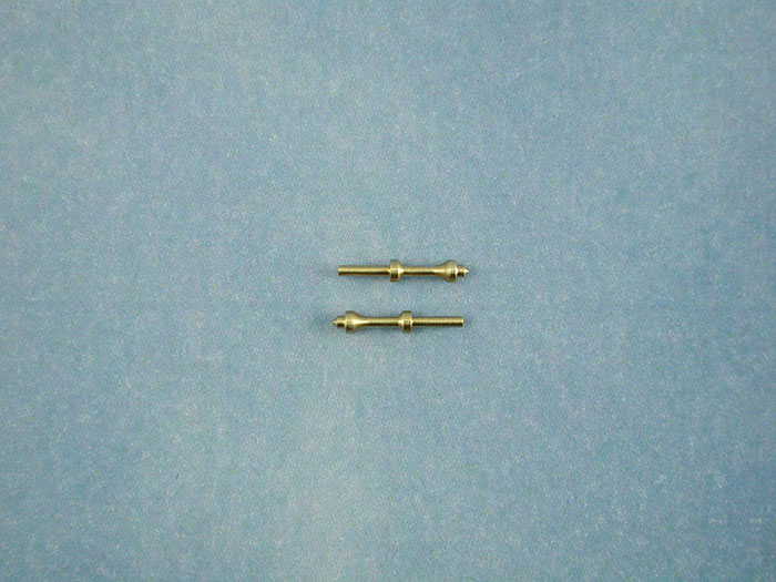 0 Hole Capping Stanchion, Brass 5mm (pk10)