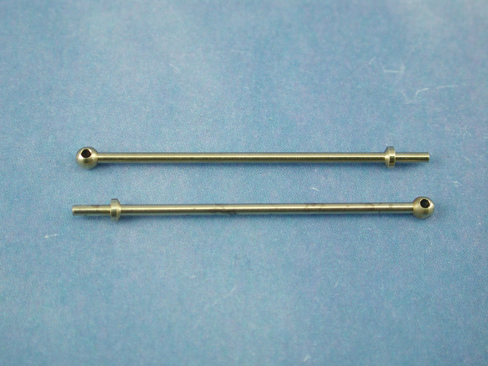 1 Hole Stanchion, Brass 35mm (Pk10)