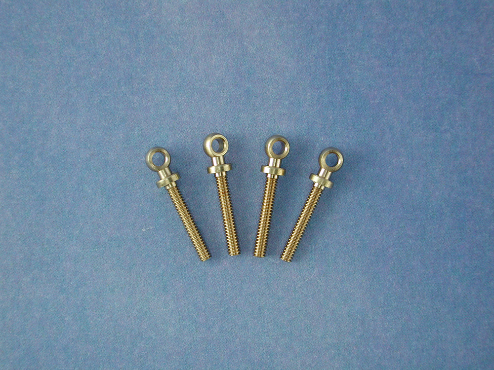 Eyebolt M1.6 BallØ:3mm Thread Length :12mm(Pk4)