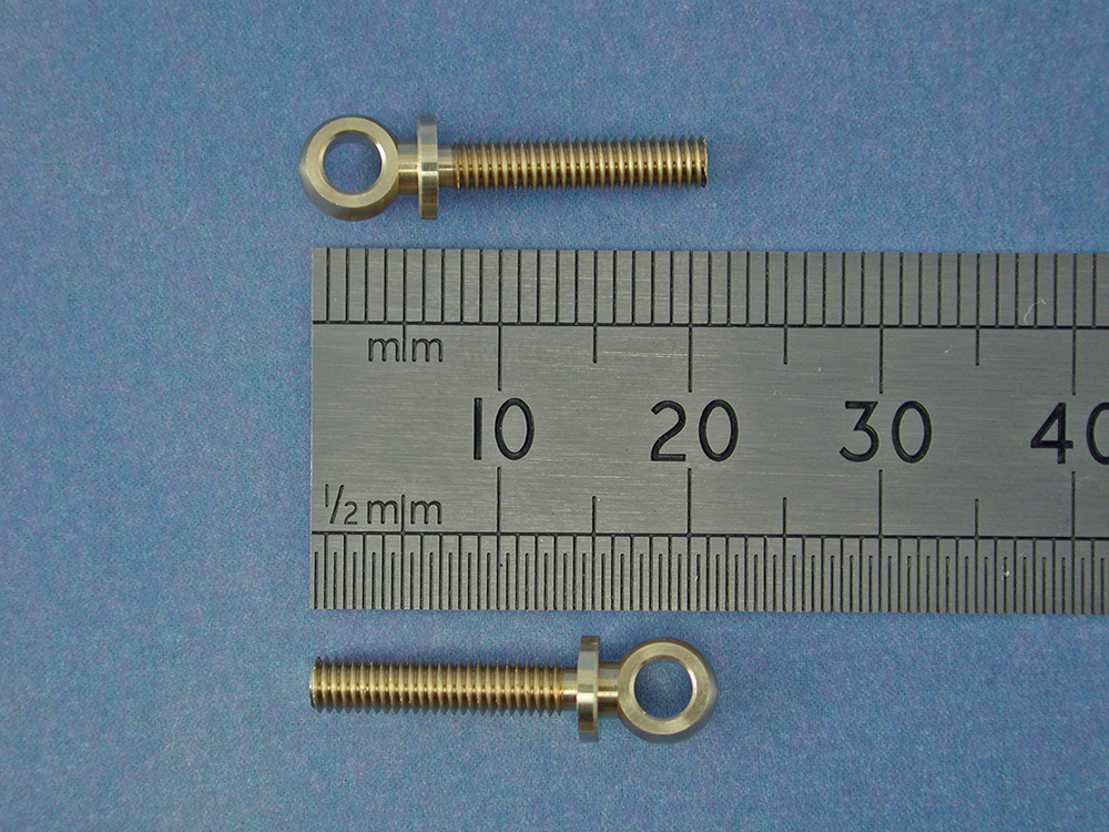 Eyebolt M3 BallØ:5.5mm Thread Length :14mm(Pk4)-3