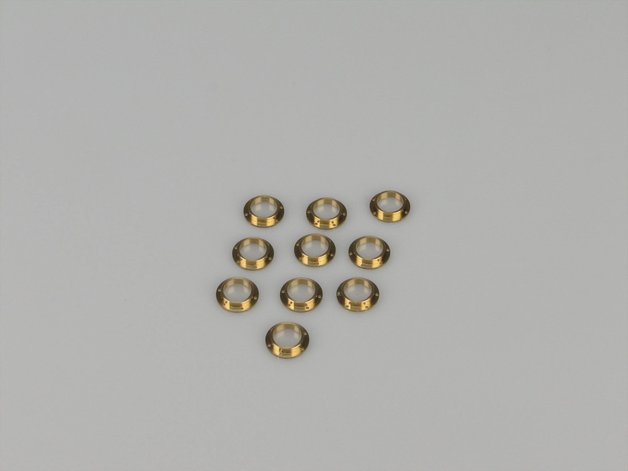 Porthole, 14mm, With 6 Hole Flange, Glazed, 10pk-2