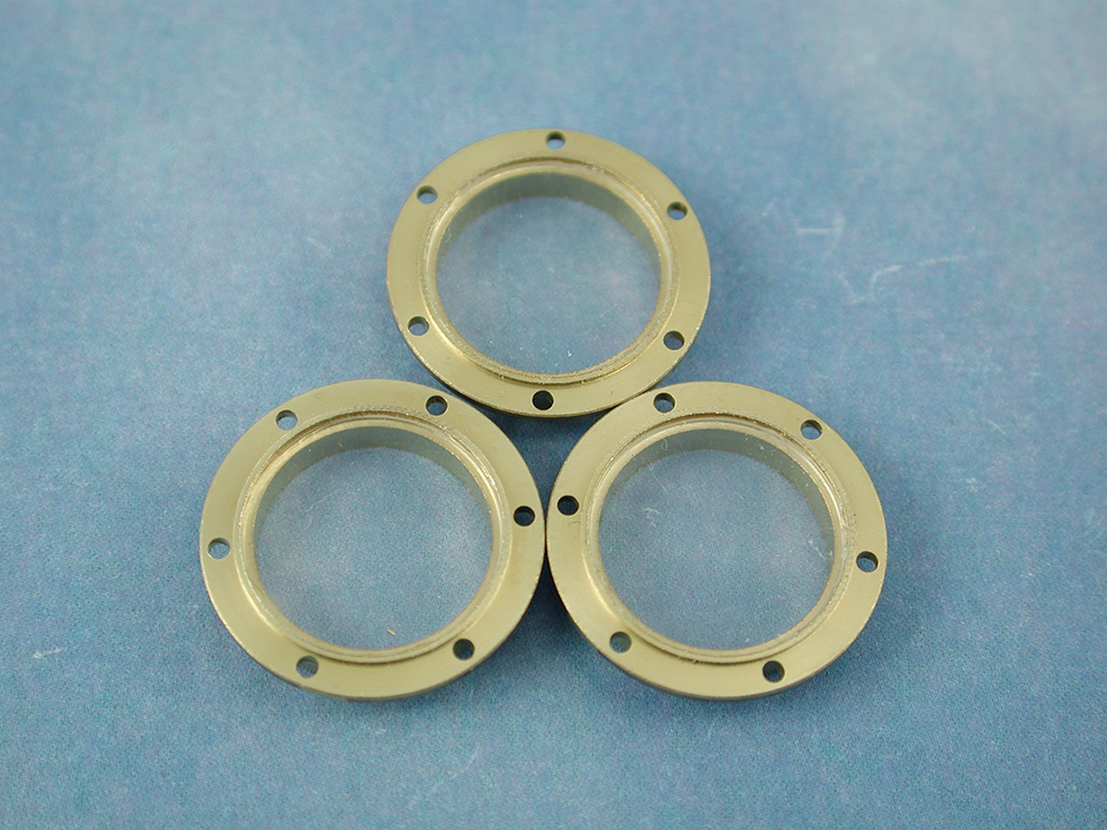 Porthole, 16mm, With 6 Hole Flange, Glazed, 10pk