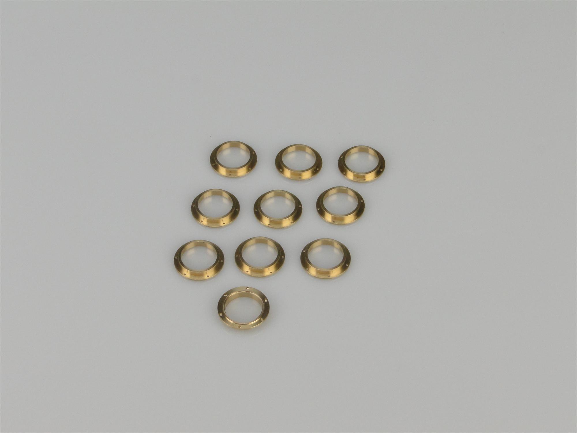 Porthole, 20mm, With 6 Hole Flange, Glazed, 10pk-2