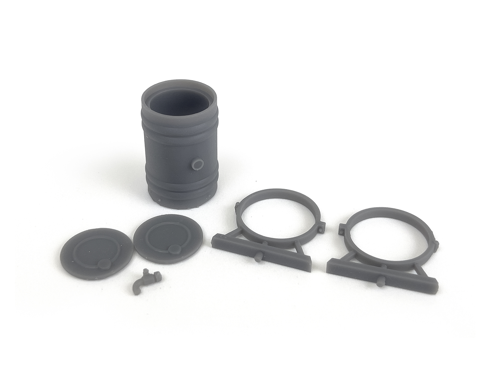 Oil Drum (Resin) Ã~17, L30mm