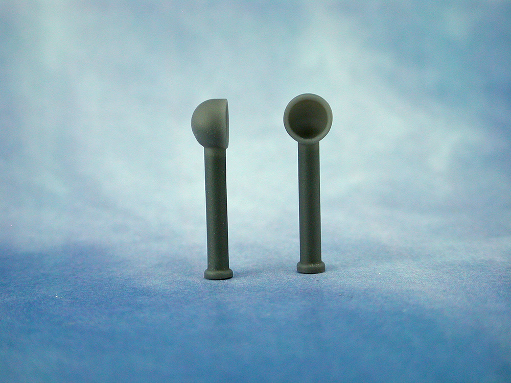 Cowl Ventilators (Resin) Ø7, H28mm, on long stem(Pk2)