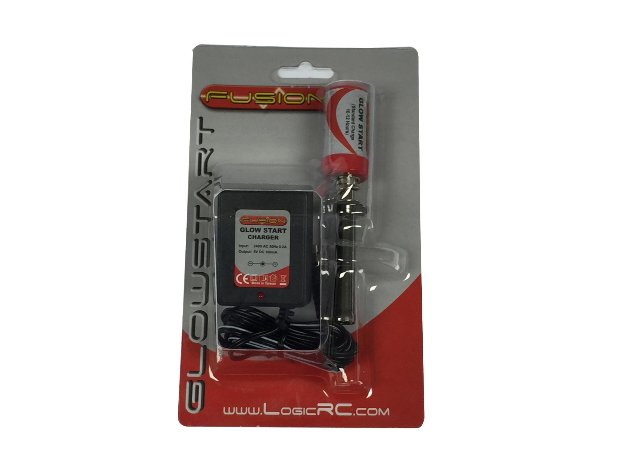 Glowstart (1800mAH 1.2V NiMH) + UK Charger-2