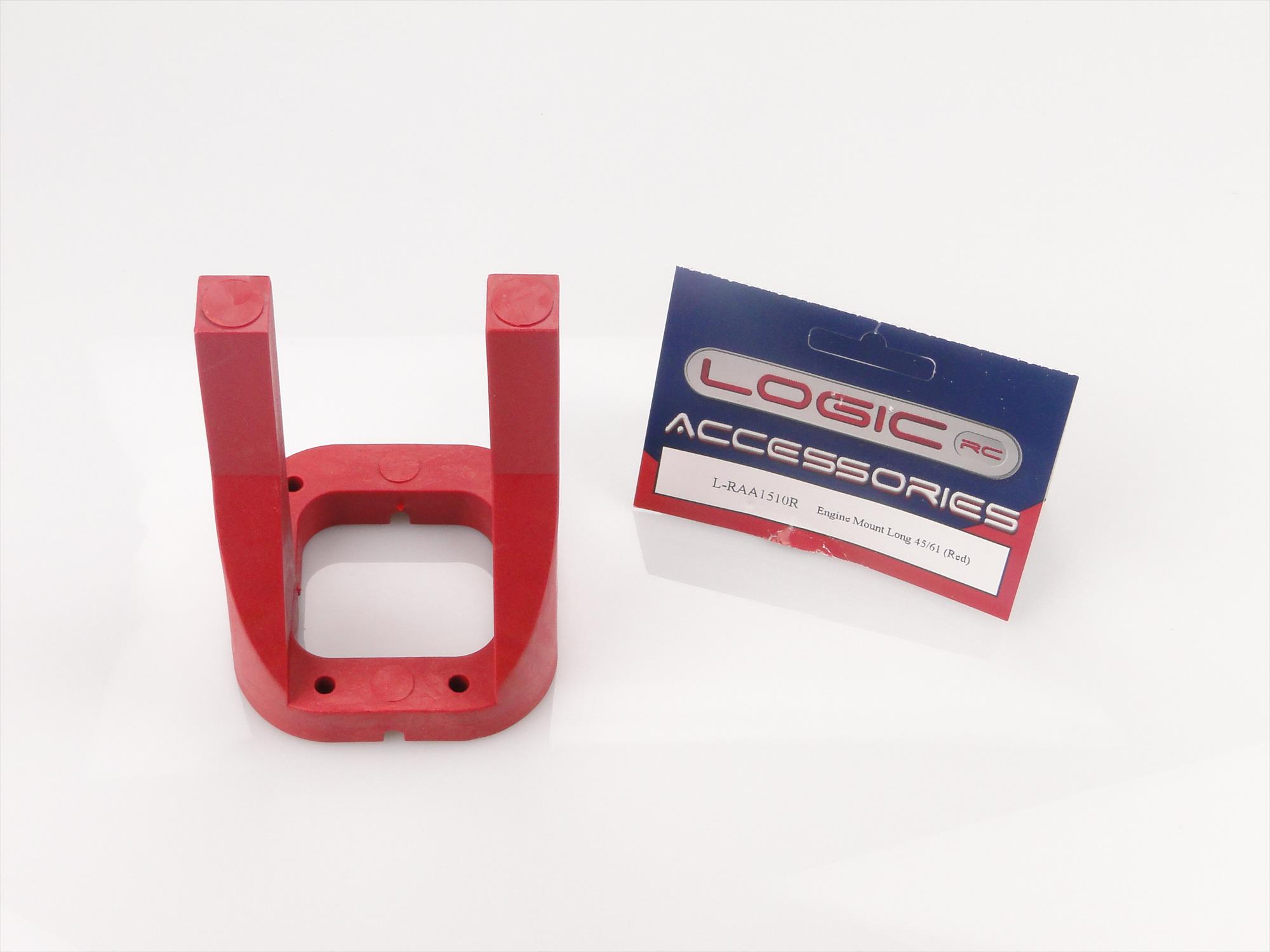 Engine Mount Long 45/61 (Red)-2