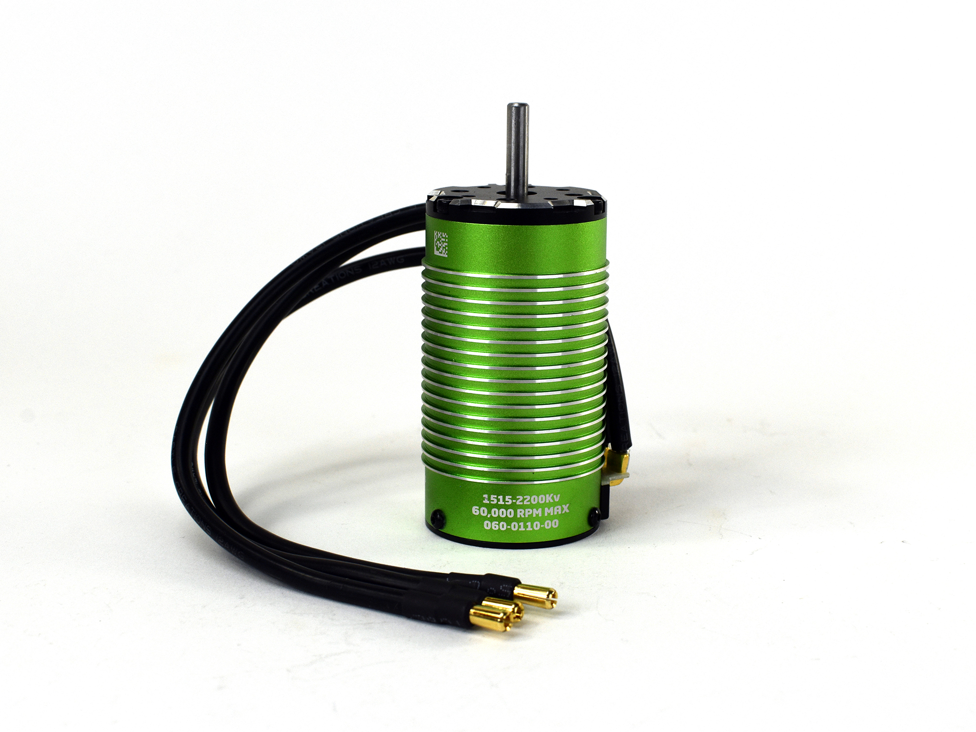 MOTOR, 4-POLE SENSORED BRUSHLESS 1515-2200KV V2 12-AWG, 4MM-2