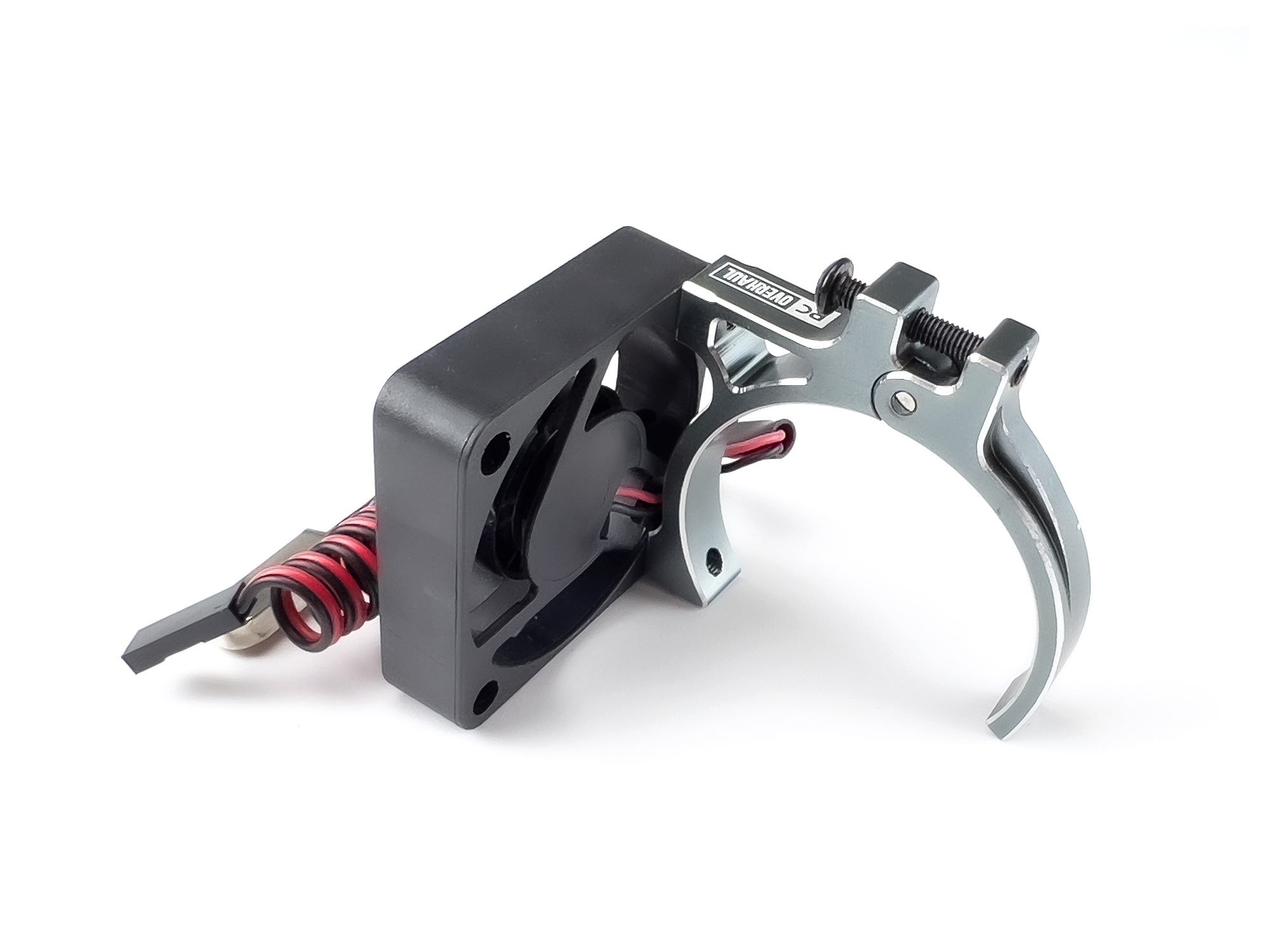 Motor Fan unit w/Temp Sensor,w/Mount Titanium colour 38~42mm-2