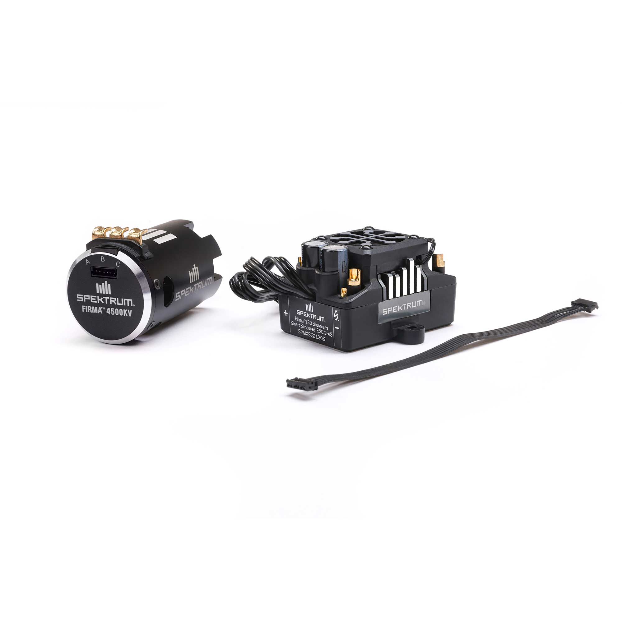 Firma Smart Sensored Motor/ESC Combo: 1/10 Monster Trucks, 4