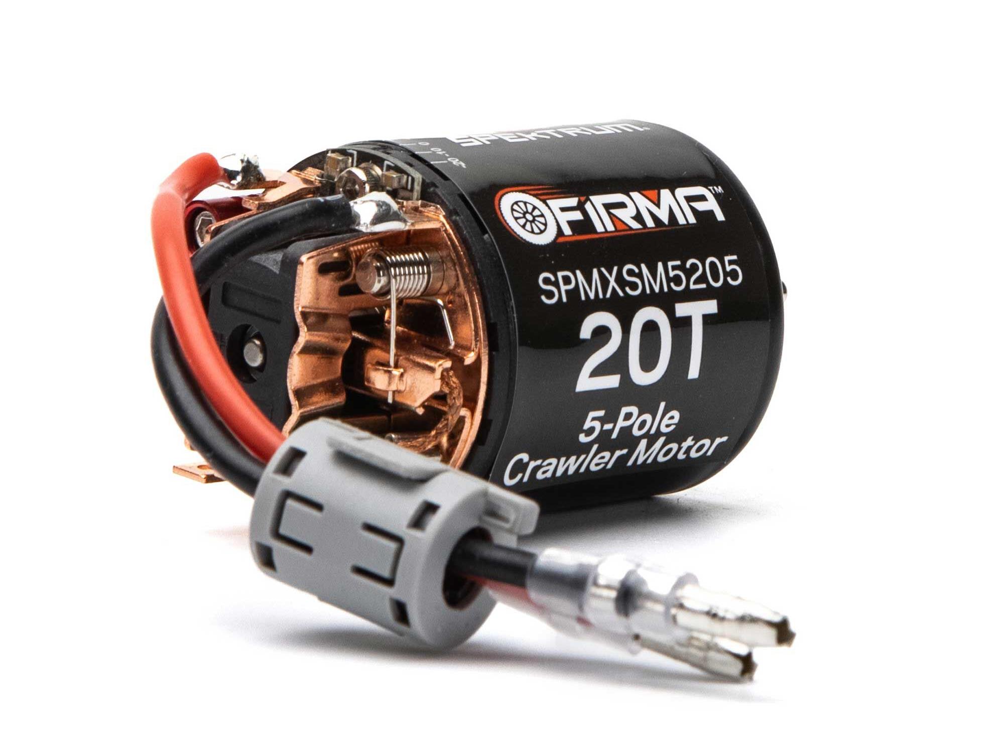 Firma 20T Rebuildable 5-Pole Brushed Crawler Motor-8