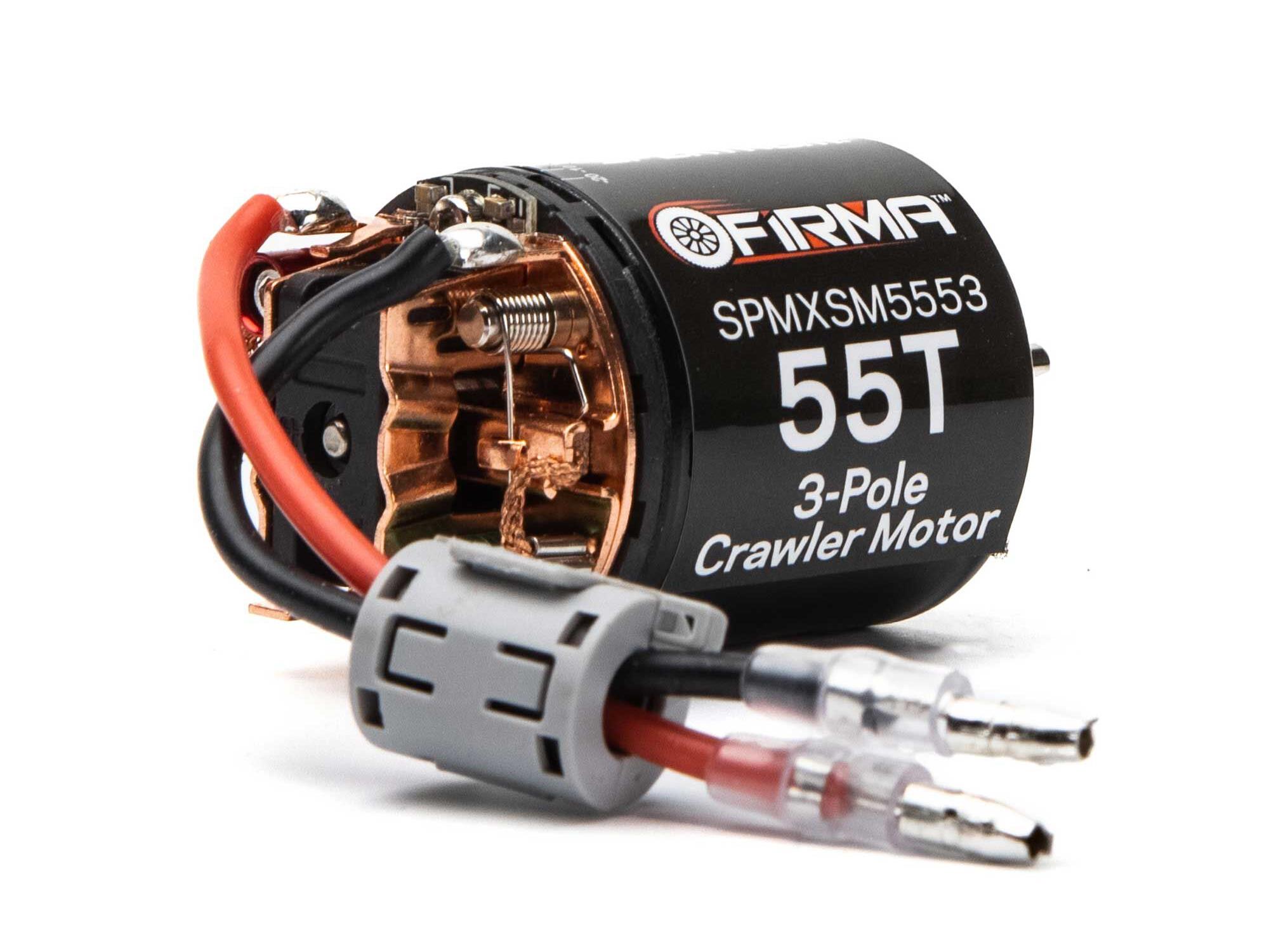 Firma 55T Rebuildable 3-Pole Brushed Crawler Motor-7