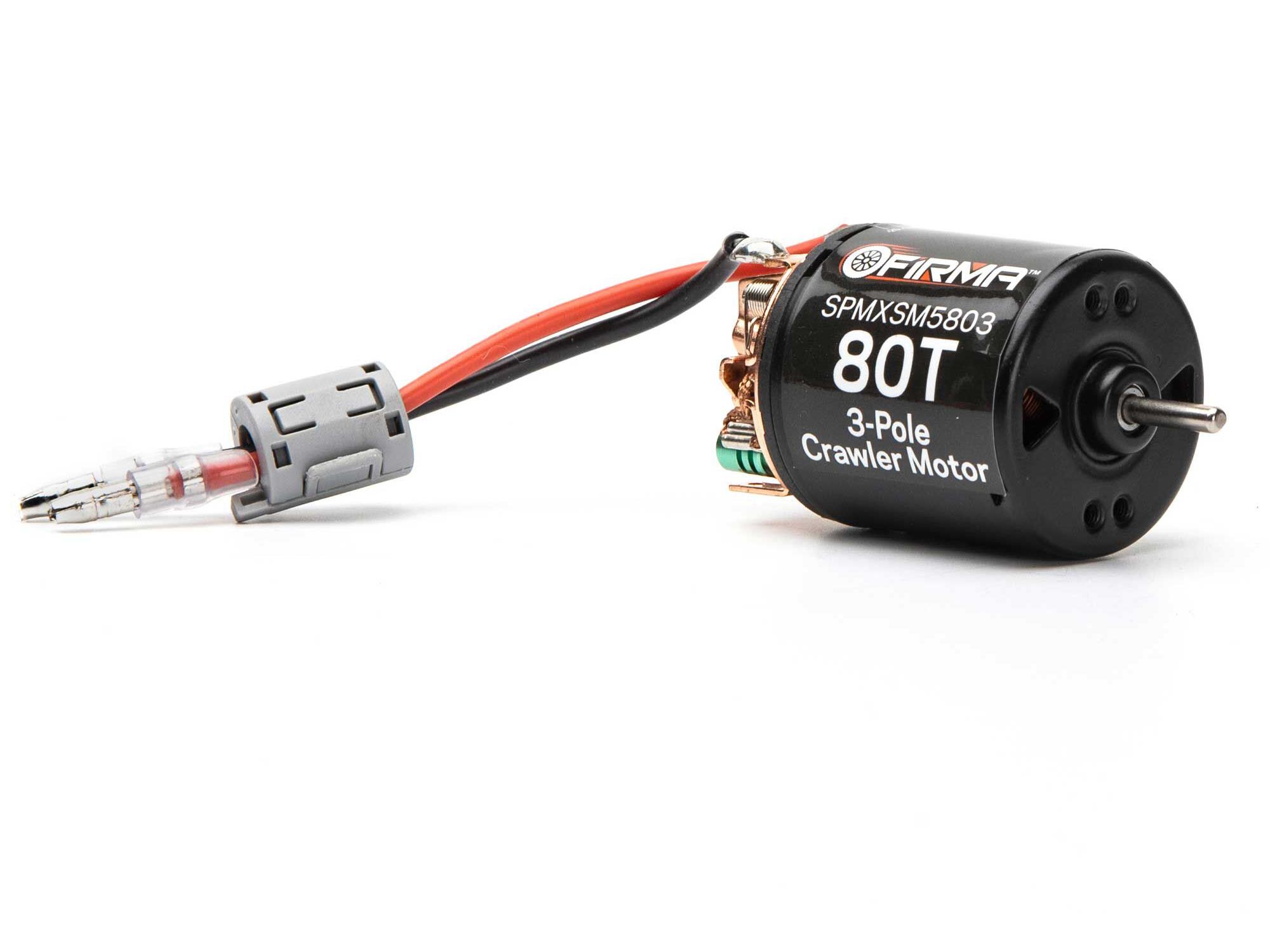 Firma 80T Rebuildable 3-Pole Brushed Crawler Motor-3
