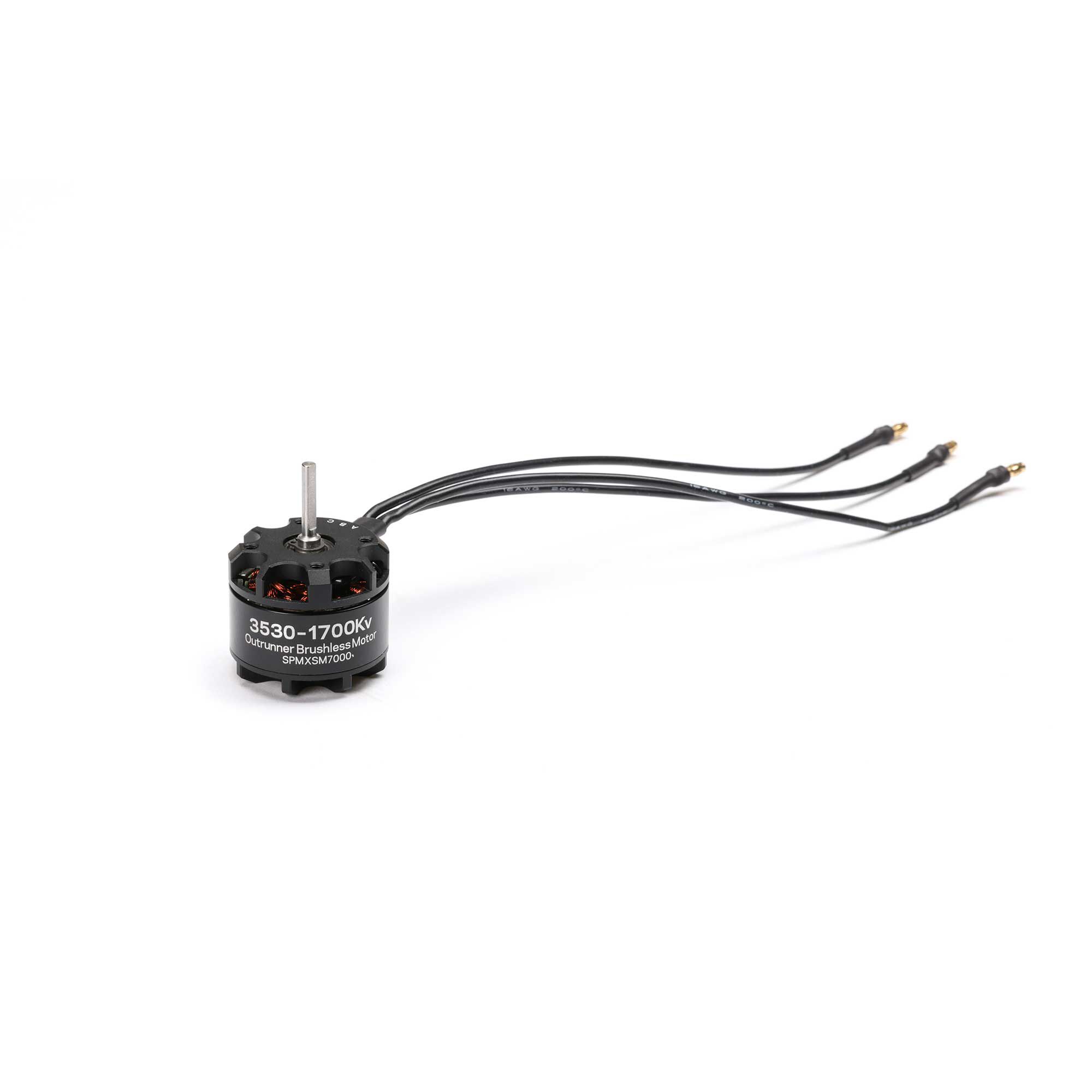 Firma 3530-1700Kv 12-Pole Outrunner Brushless Motor, 3.175mm