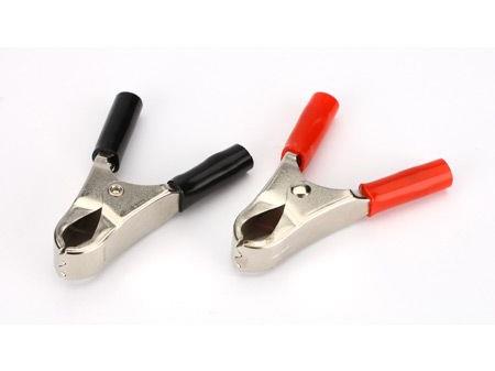 Alligator Clips with 4mm Bullet Jack (2)