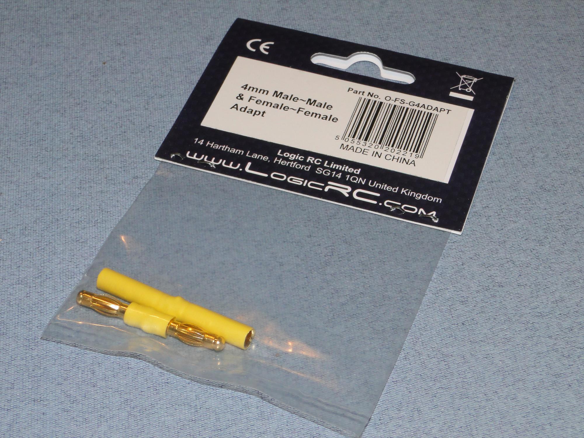 4mm Male~Male & Female~Female Adapt-2