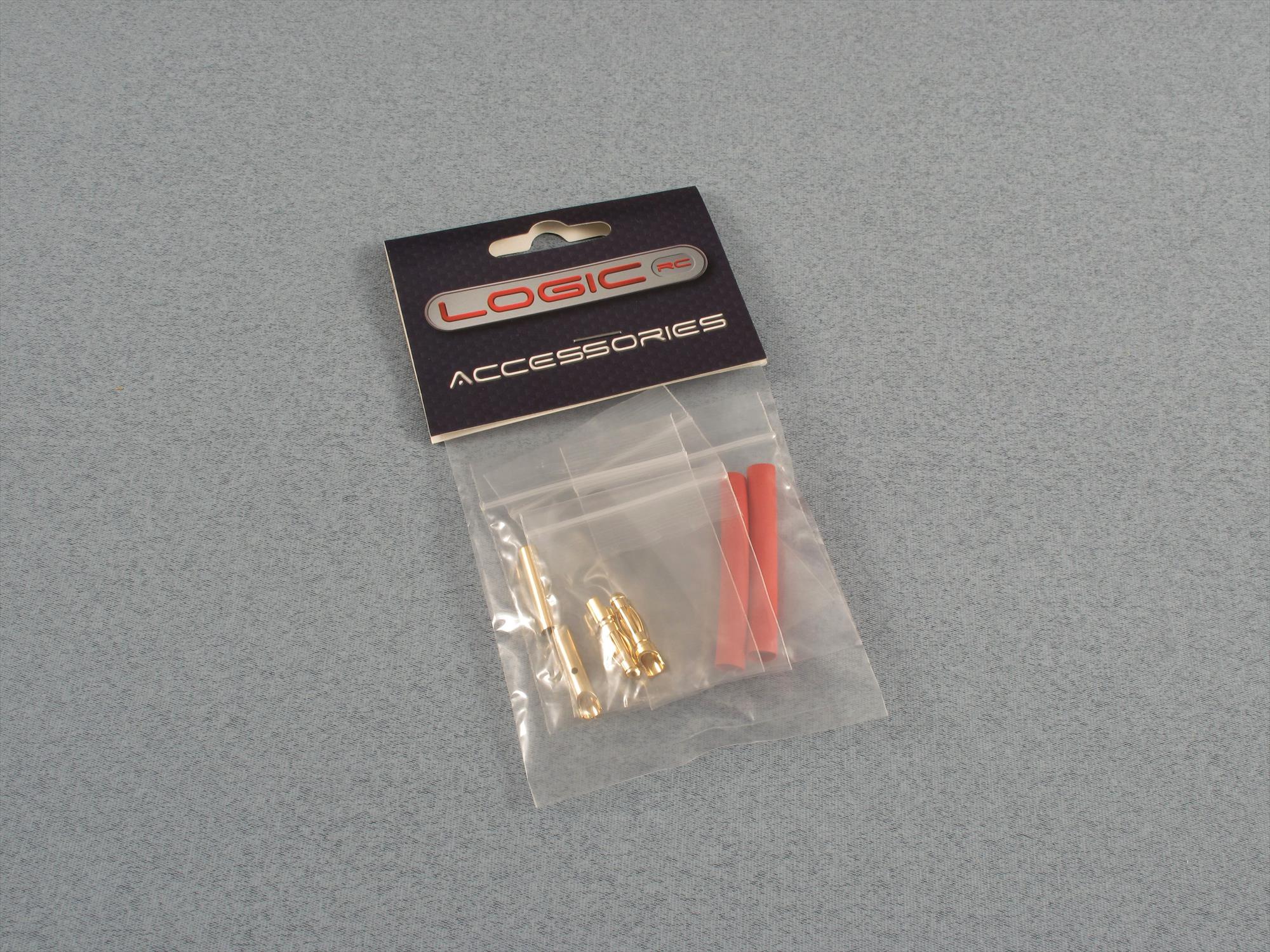 2.0mm Gold Connector Set 2prs-3