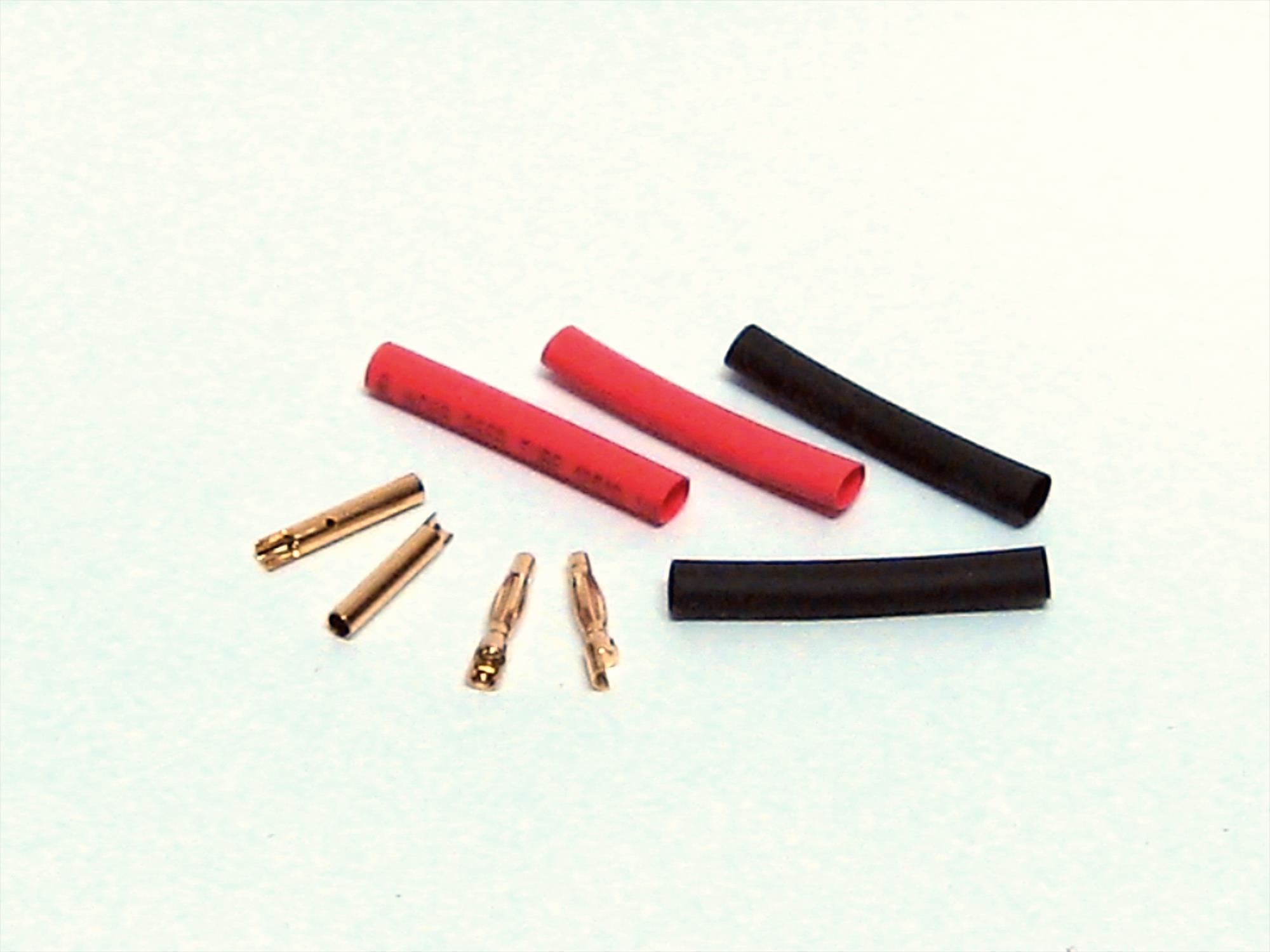 2.0mm Gold Connector Set 2prs-6