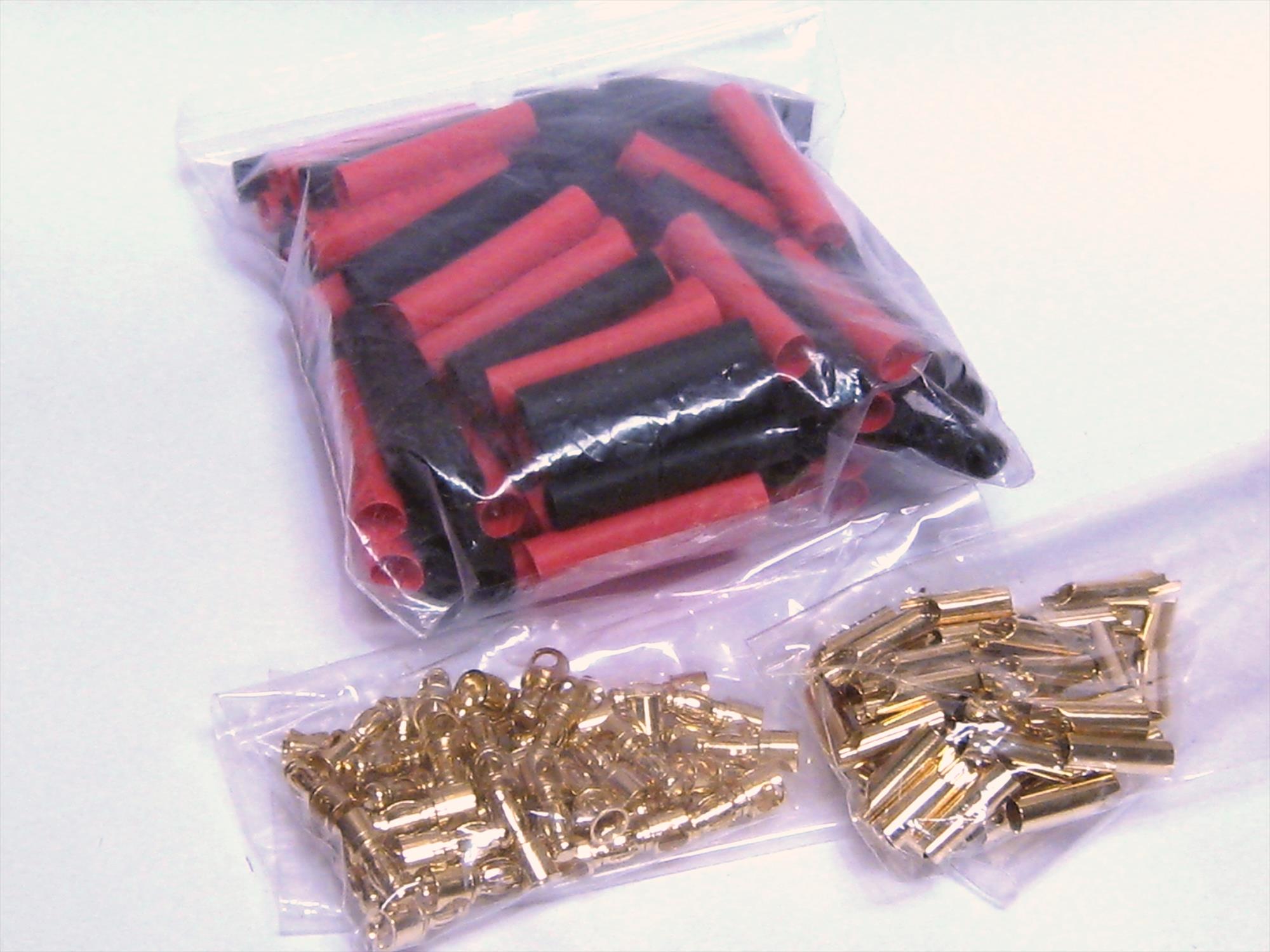 3.5mm Gold Connector Set 50prs-2