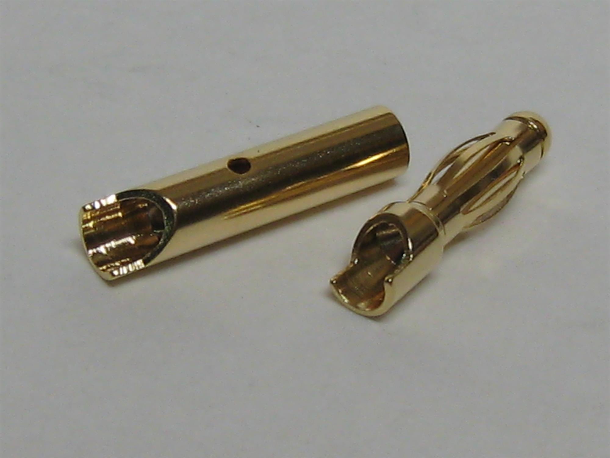 4.0mm Gold Connector Set 2prs-3