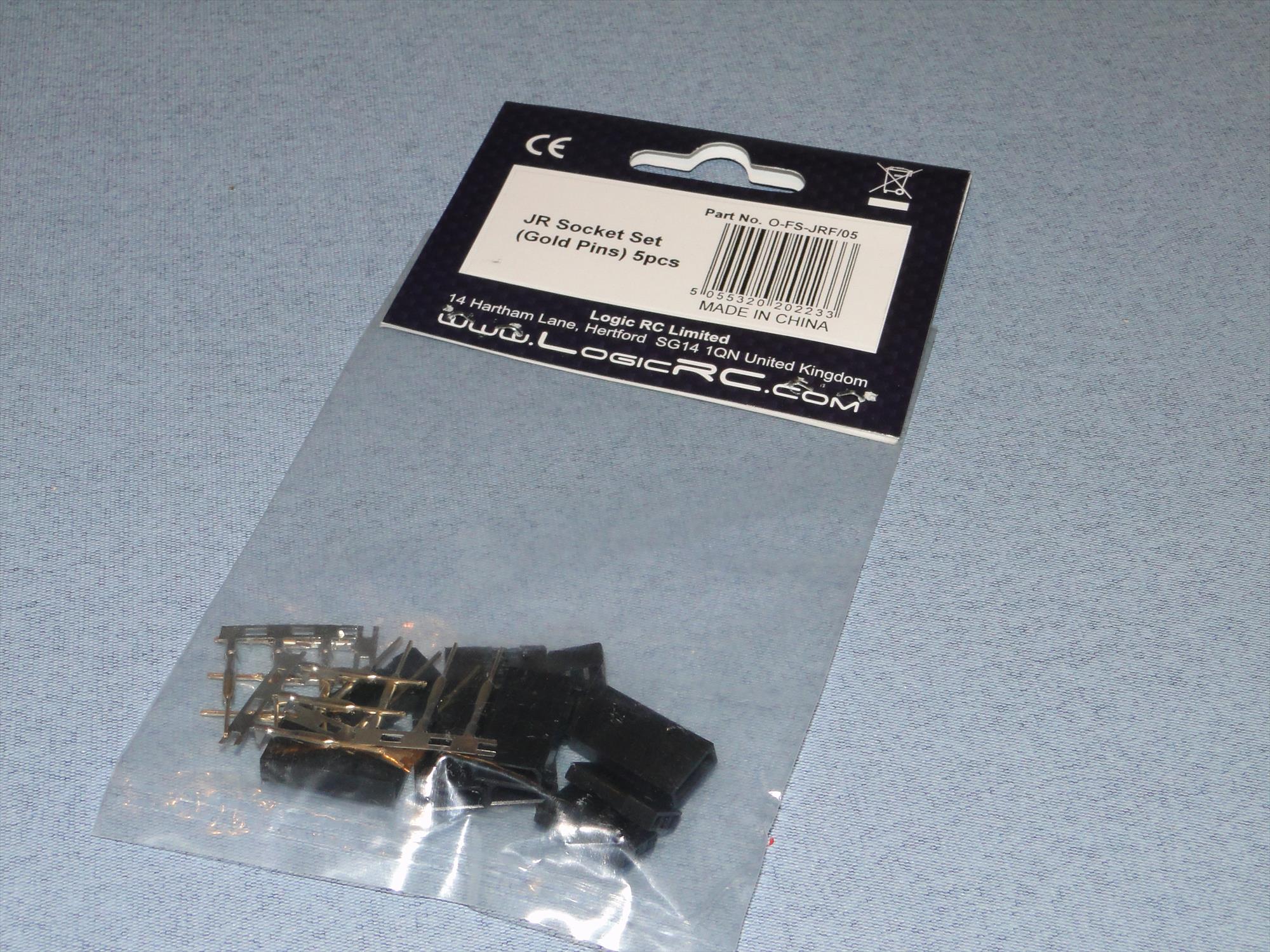 JR Socket Set (Gold Pins) 5pcs-2