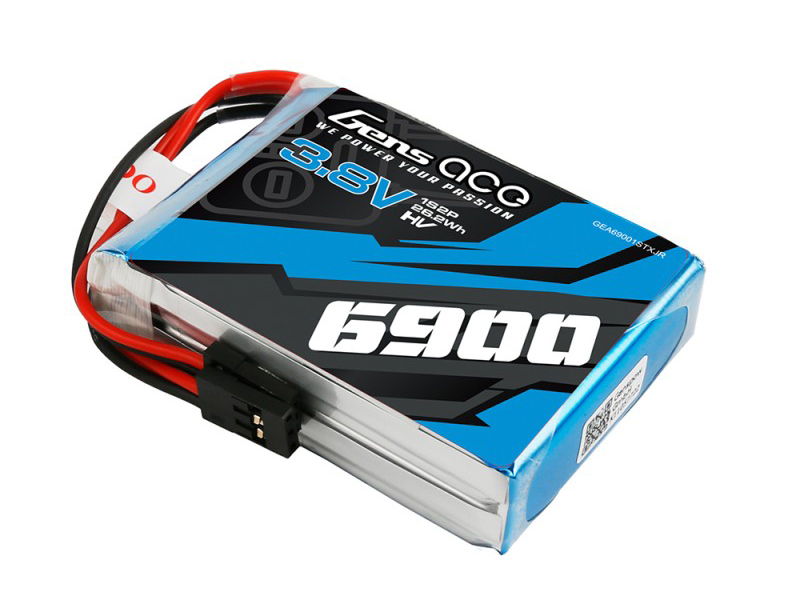 Li-Po 1S 3.7V HV 6900mAh Tx with JR-3