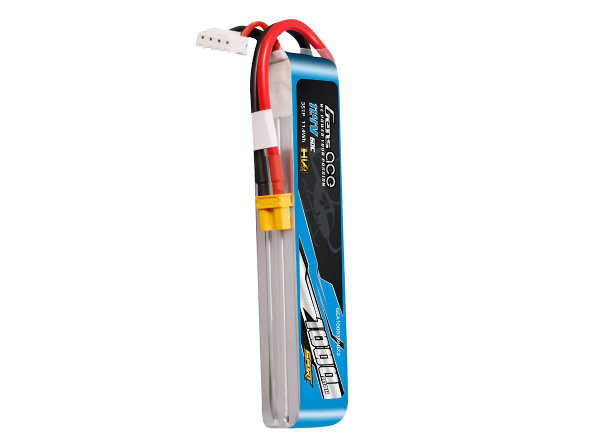 Li-Po Sport 3S 11.1V 1000mAh 60C with XT30 HV-4