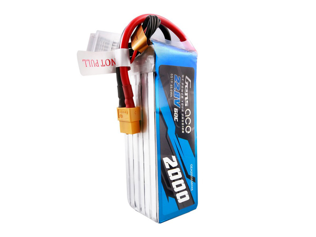 Li-Po HV 6S 22.8V 2000mAh 60C with XT60-3