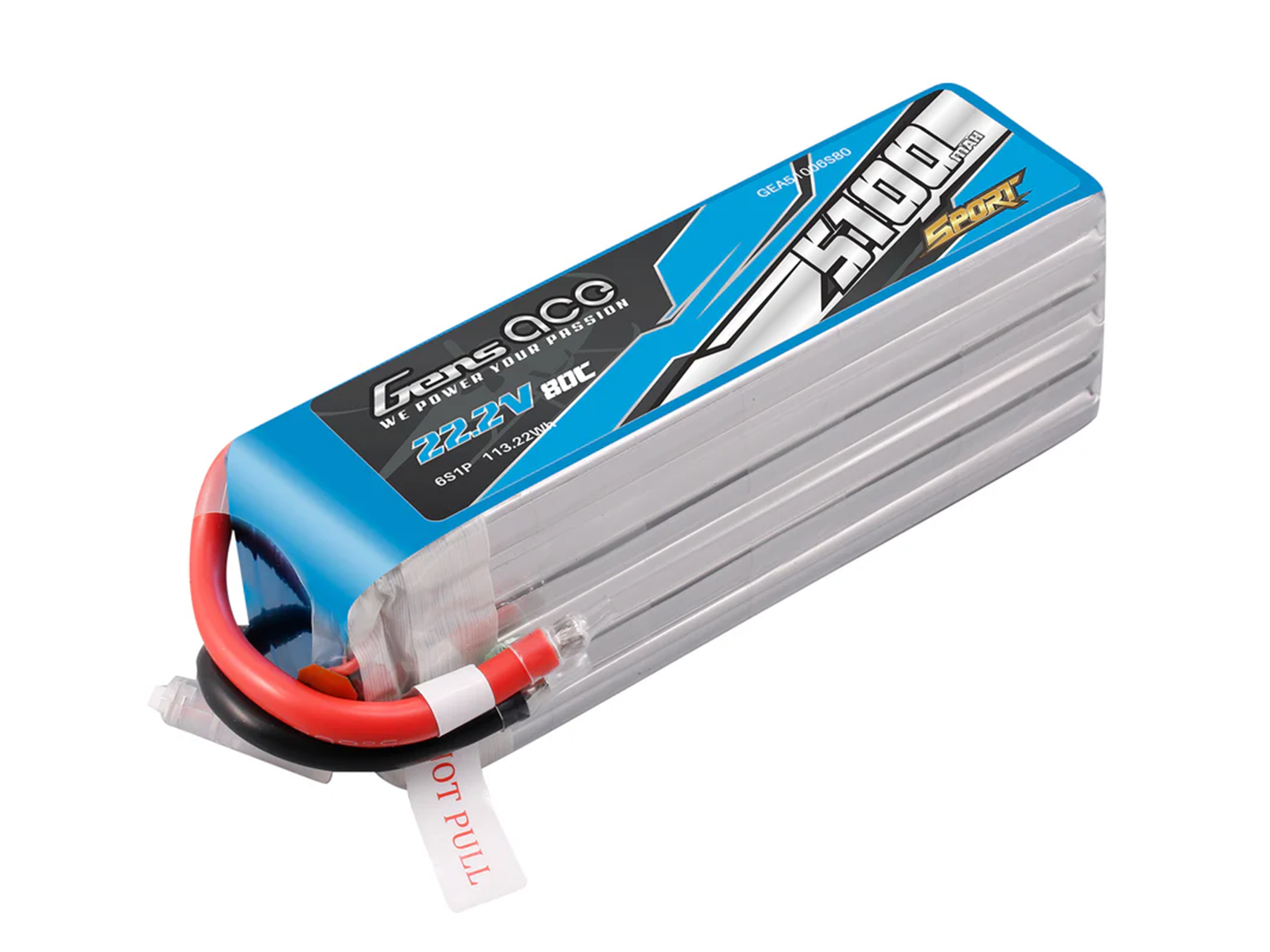 li-po-sport-6s-222v-5100mah-80c-with-no-plug