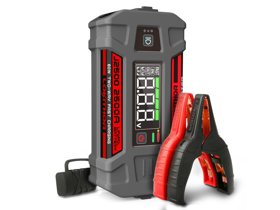 Lokithor 2500A 12V 55Wh Lithium Jump starter-3