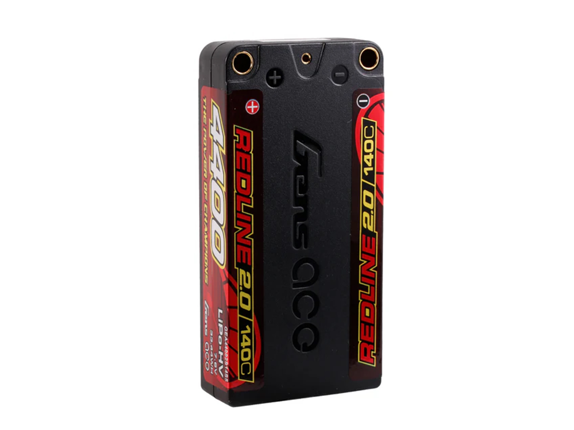 Li-Po HV Car Hard Case 2S1P 7.6V 4400mAh 140C RL2 Short 5mm-4