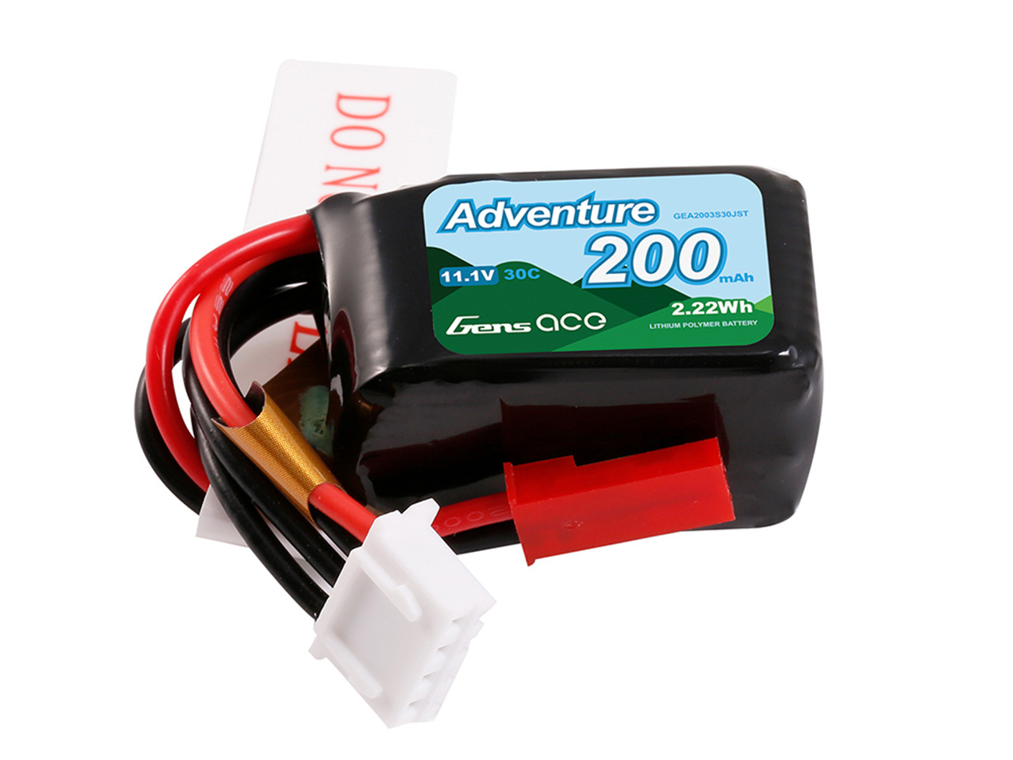 Li-Po Car 3S 11.1V 200mAh 30C with JST-3