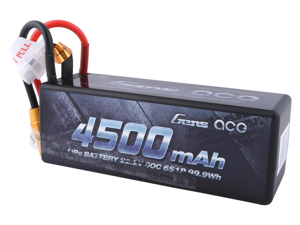 Li-Po Car Hard Case 6S 22.2V 4500mAh 60C with XT90-2
