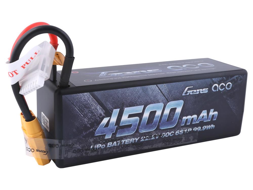 Li-Po Car Hard Case 6S 22.2V 4500mAh 60C with XT90-3