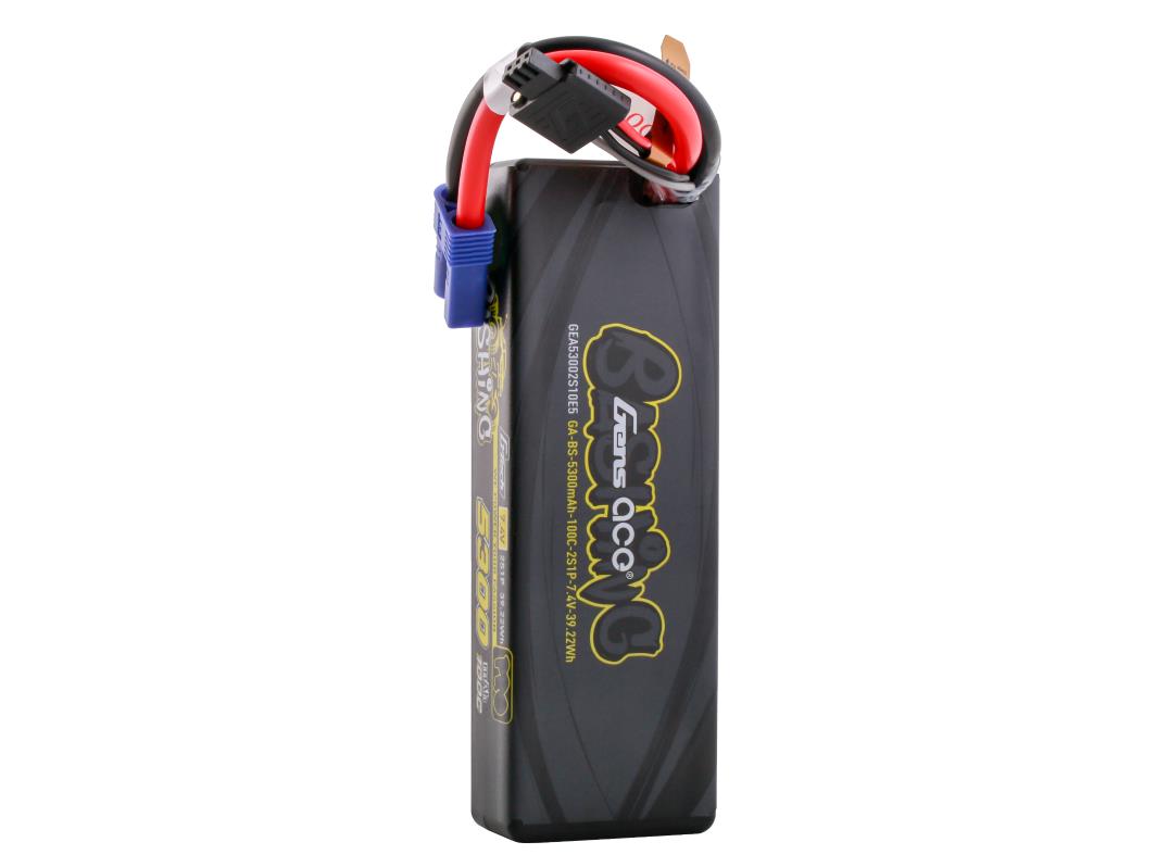 Gens Ace Li-Po Car G-Tech 2S 7.4V 5300mAh 100C Bashing w/EC5 (Promoto)-5